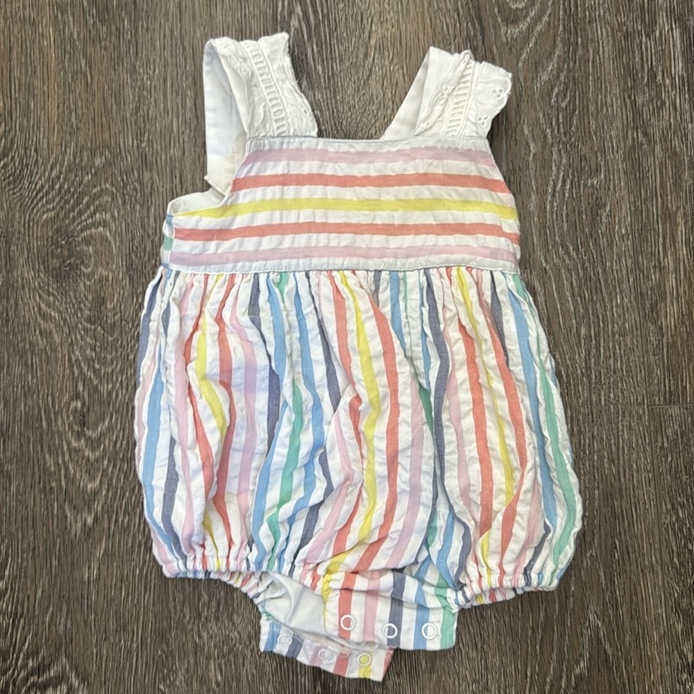 6-12 month Beaufort Bonnet bubble.